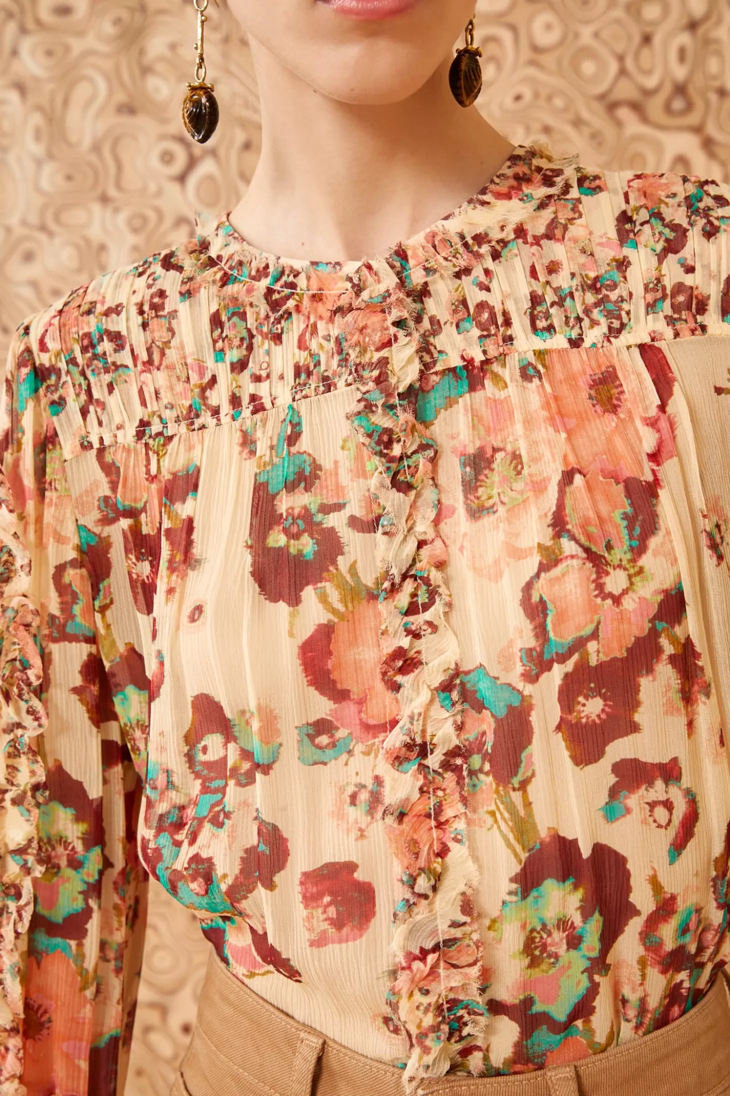 Flash Sale Ulla Johnson Andi Blouse Camellia