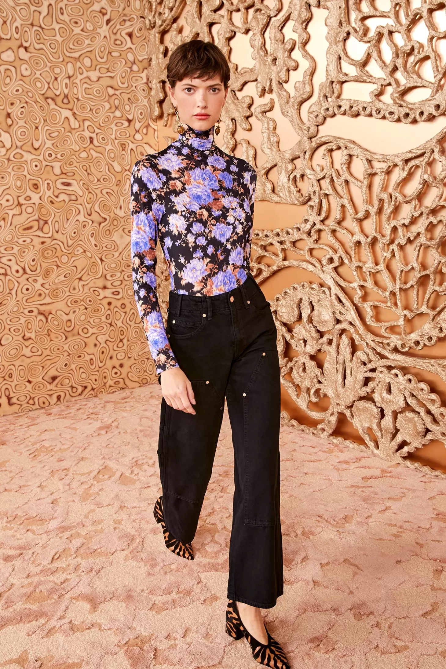 Flash Sale Ulla Johnson Aurelia Turtleneck Iris