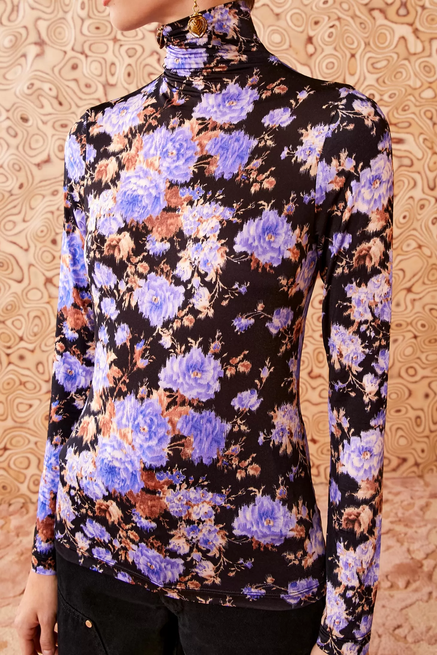 Flash Sale Ulla Johnson Aurelia Turtleneck Iris