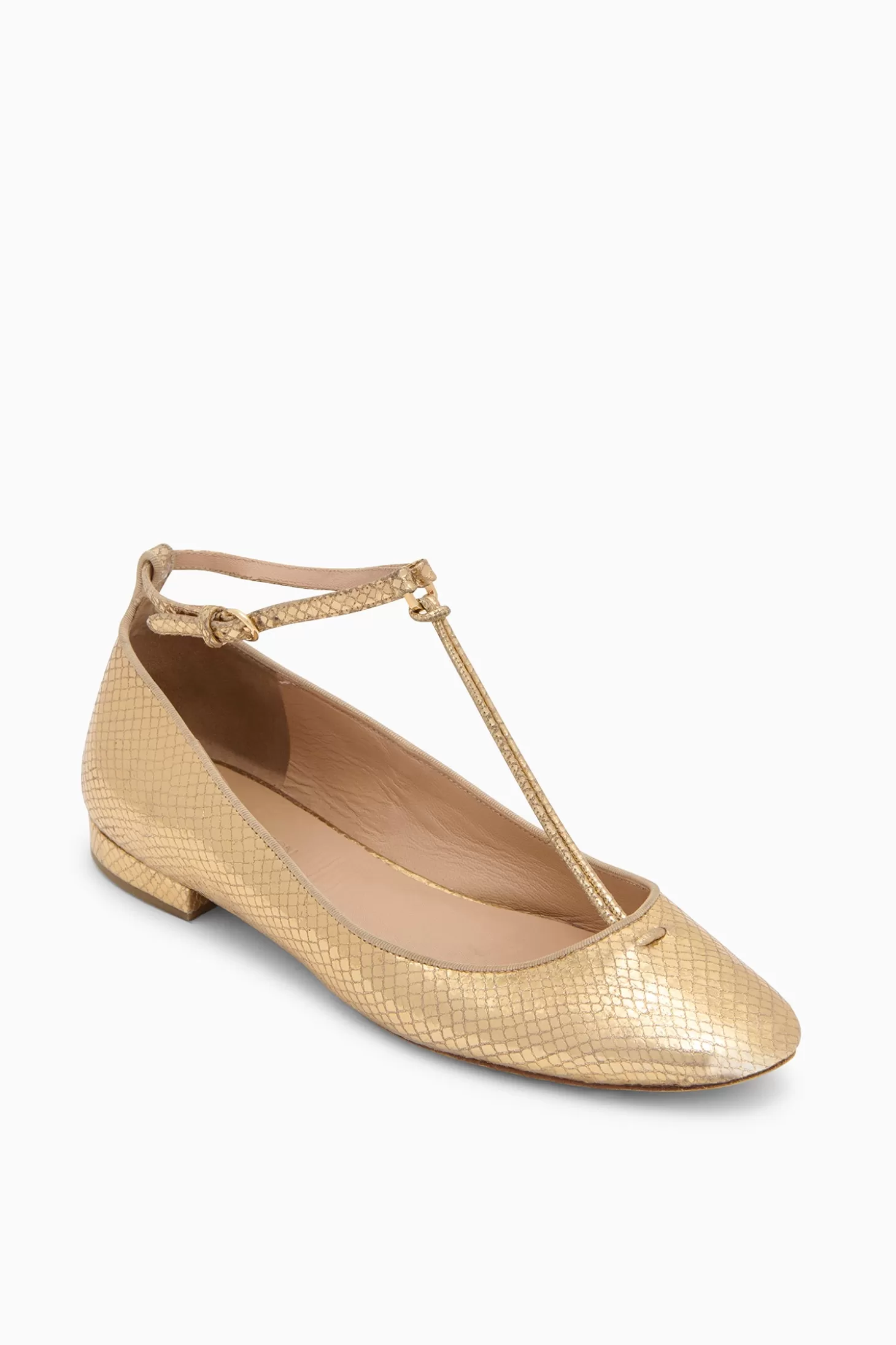 louise_mary_jane_ballet_flat_3-2.webp Flash Sale Ulla Johnson Louise Mary Jane Ballet Flat Gold Python