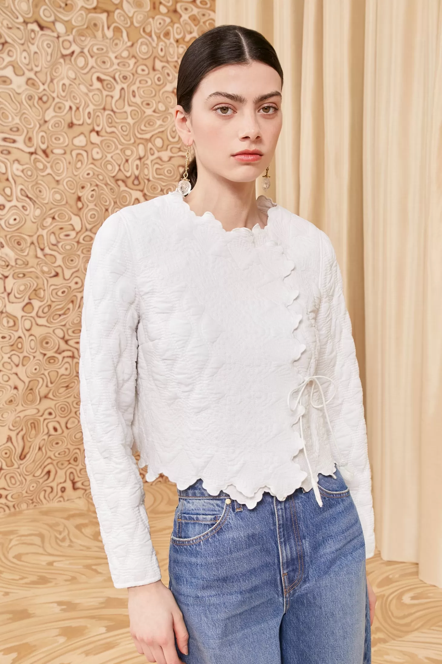 zofia_jacket_3.webp Outlet Ulla Johnson Zofia Jacket Cowrie