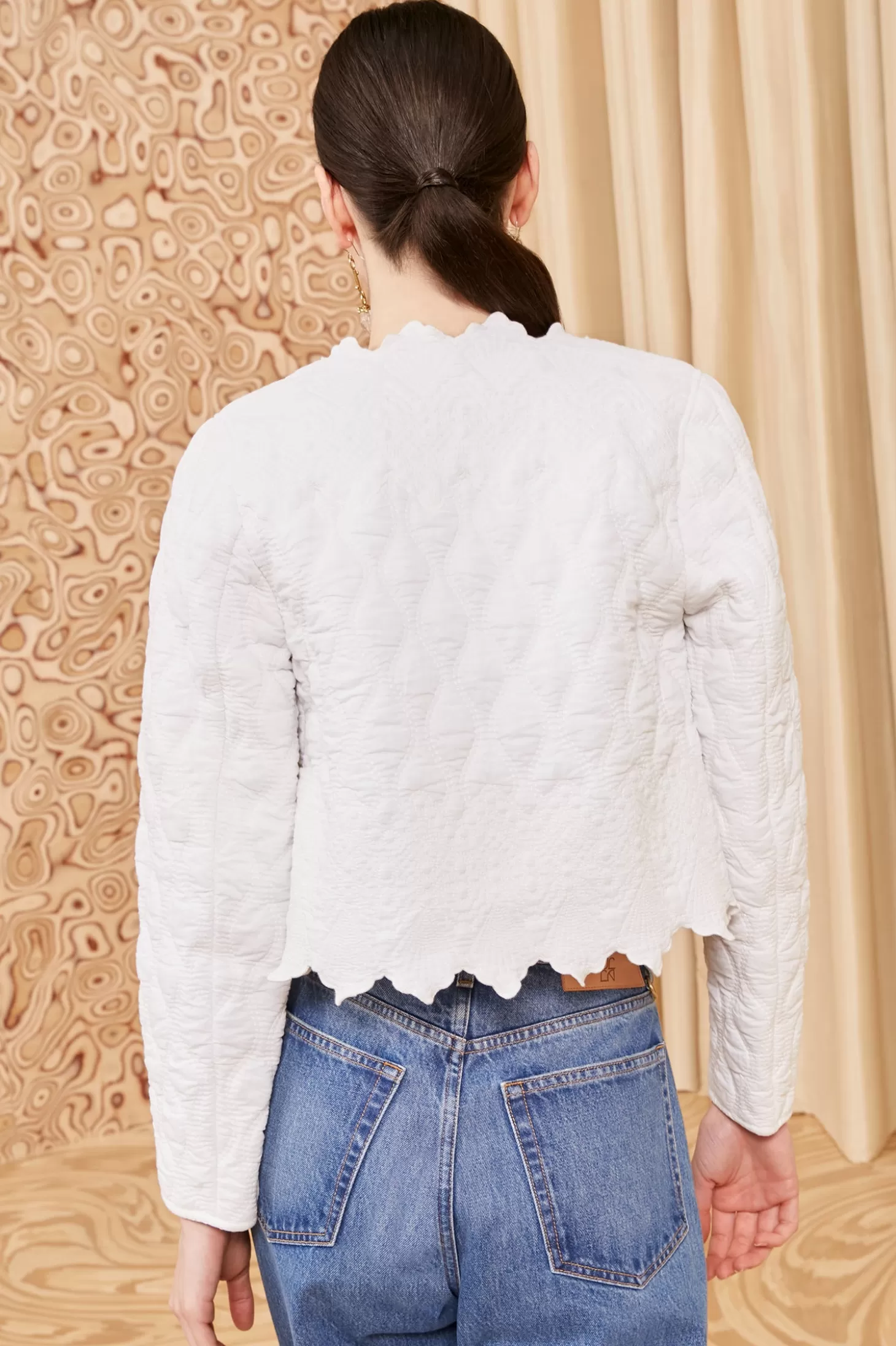 zofia_jacket_6.webp Outlet Ulla Johnson Zofia Jacket Cowrie